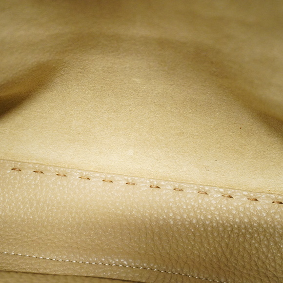 Auth Fendi Selleria 2way Bag Peekaboo Women's Leather Handbag,Shoulder Bag Brown - Picture 9 of 12